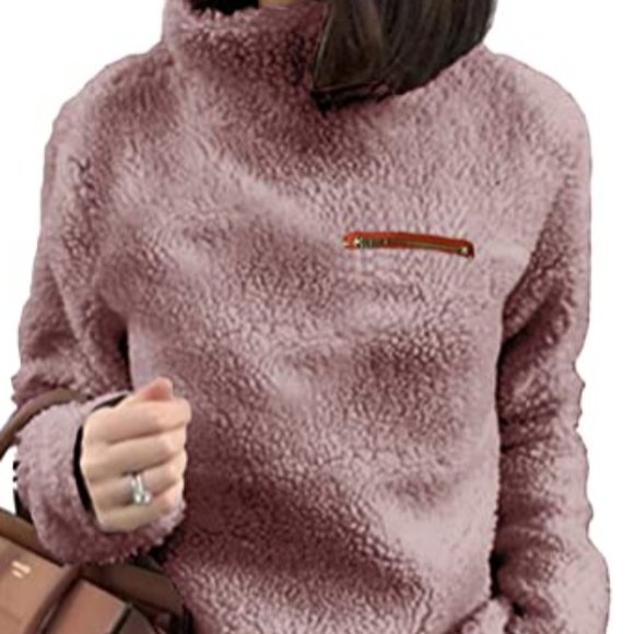 Women Winter Warm Tunic Tops Sweatshirts - Picture 1 of 1